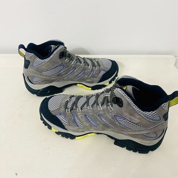 Merrell Moab 2 Mid Hiking Boots | Goretex Lug Sole | in Granite Gray, Size 9.5 - Picture 9 of 16